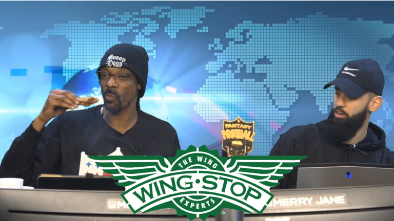 Snoop Dogg with Wingstop at Gangsta Gaming League