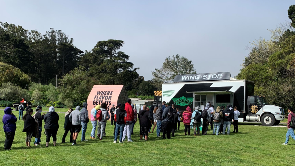 Wingstop at Hippie Hill 420