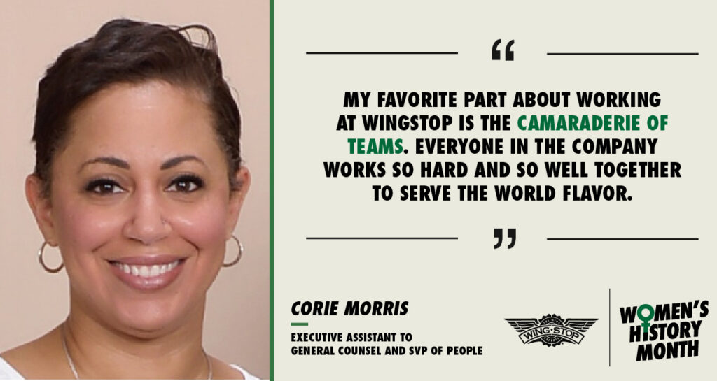 WHM Corie Morris Intl Womens Day